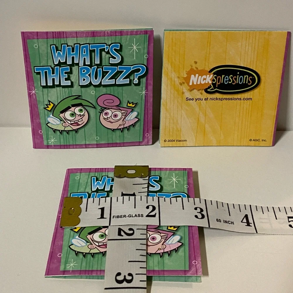 Nickelodeon Nickspressions SmellAGrams The Fairly Odd Parents Greeting Cards Y2k